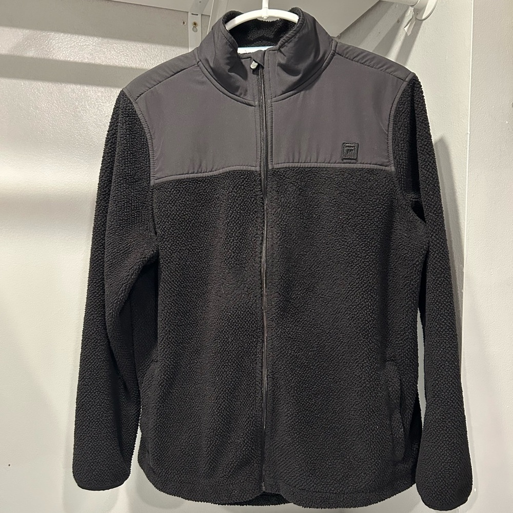 Fila Sport Faux Fur Fleece Jacket